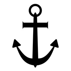 Black Anchor icon