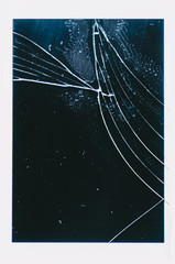 Broken glass background