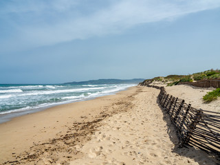 Fototapeta na wymiar andy beaches on the north of Sardinia