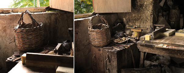 Lebanese Traditional Wicker Basket