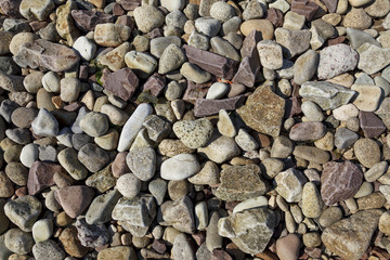 Naklejka premium Seaside pebble texture image no.2