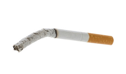 Smoked Cigarette with Shallow Depth of Field