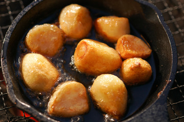 ニンニクのオイル焼き