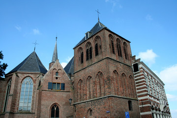 Fototapeta na wymiar The Great or St. Nicholas church in the centre
