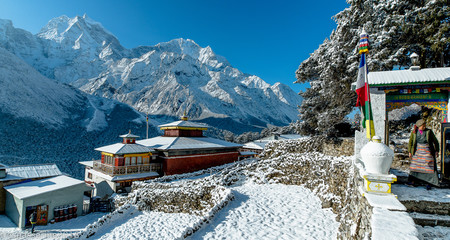 The Monastery at Pangboche