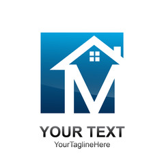 Real estate logo designs for business visual identity. House logo template clean, modern and elegant style design