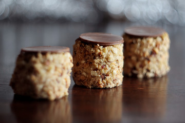 Hazelnut mini cakes
