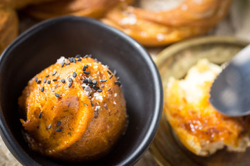 Bavarian Pretzel with Homemade Mangalica Fat Spread