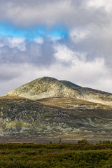 Mountain peak in Northern Sweden