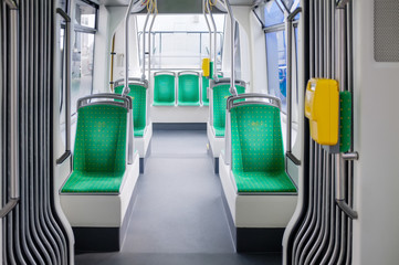 Obraz premium Moderne Stadtbahn