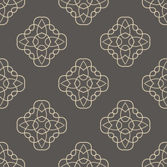 Fototapeta premium Ornamental seamless pattern