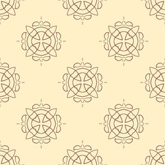 Ornamental seamless pattern