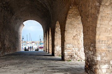 An ancient Arch in Heraklion, the capital of Crete.