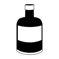 Medicine bottle isolated vector illustration graphic design