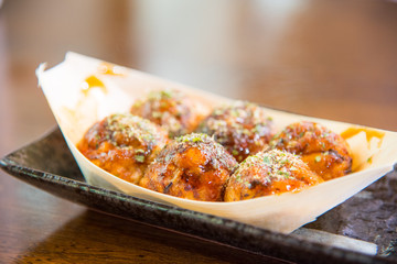 ・たこ焼き・食べ物・出来立て