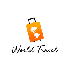 travel agency logo vector template. Holiday logo template vector icon 