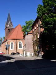Fototapeta na wymiar Bad liebenwerda, evangelische Kirche St. Nikolai