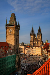 Obraz premium Theatinerkirche Prag am Altstädter Ring
