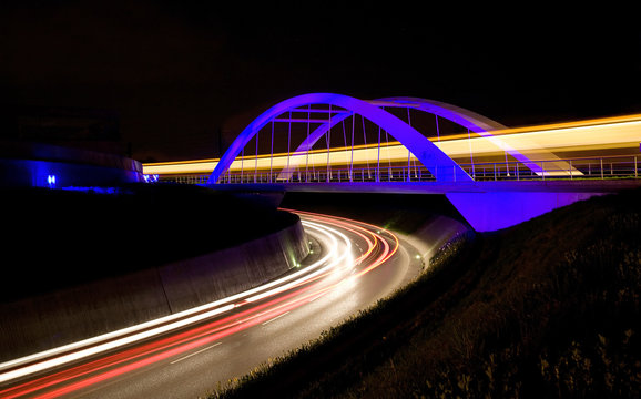 blaue Br&uuml;cke Stuttgart