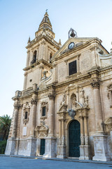 Cathedral of San Giovanni Battista in Ragusa, Sicily, Italy