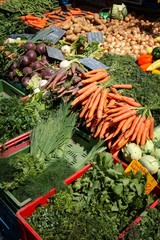 Vegetable market Germany