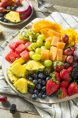 Raw Organic Fruit Platter