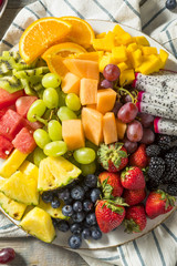 Raw Organic Fruit Platter