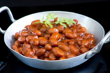 haricots à la tomate