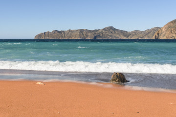 Cartagena bay in Spain