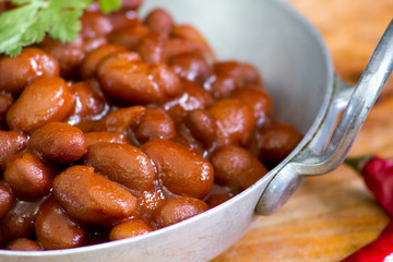 haricots à la tomate