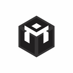 M letter logo design for icon, web, technology, and corporate
