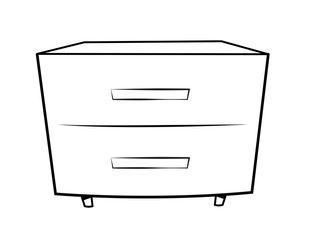 file cabinet outline 