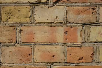 brick stone wall detail