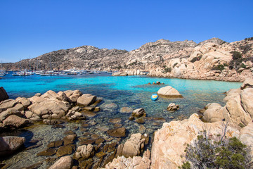 Fototapeta premium Spiaggia di Cala Coticcio, Sardegna, Italy