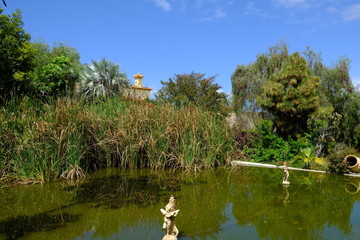 Im Taoro Park einem der schönsten Garten anlagen in Puerto de la Cruz auf Teneriffa.