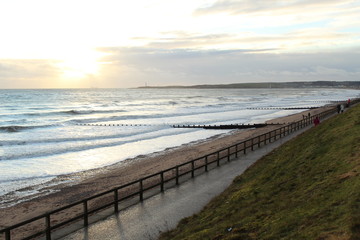 Beach Front sunrise on the promenade