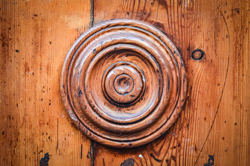 Fototapeta premium old doors close up view - on the historical streets of Italy