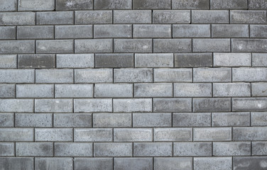 Concrete block wall seamless background and texture