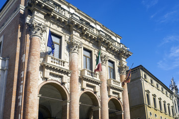 Obraz premium Vicenza: Palazzo del Capitaniato. Color image