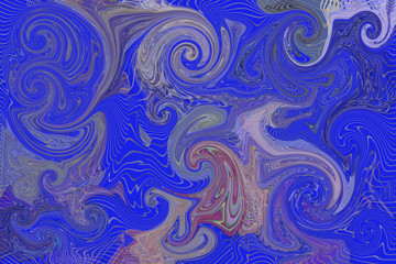 Abstract pixel twirls effects for background or texture Web, painting, generative & wallpaper.