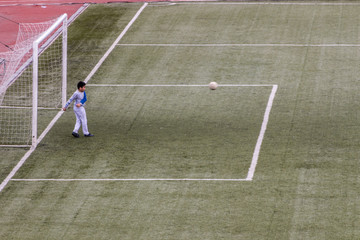 Petrozavodsk, Russia, April 30, 2018, Football match