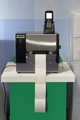 Barcode Label Printer and Scanner for Distribution Warehouse