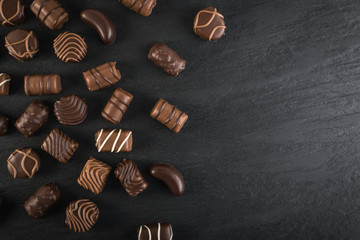 Chocolate Sweets Background