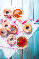 Sugar donuts and sima - 203591856