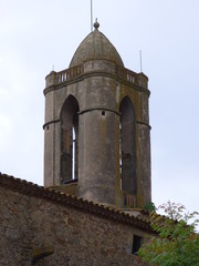 Pubol, castillo de Gala, sepulcro de la mujer de Dali. Pueblo del Emporda  en Gerona, Costa Brava...