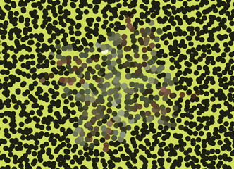 Creative abstract background with halftone effect.  Vector colorful template.  Graphic resource for your artworks.