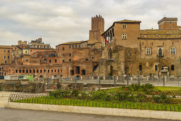 Fototapeta premium Trajan Market Rome Italy