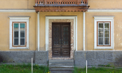 Facade of an Unhinabited Traditional House