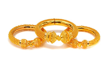 Gold Bangle Bracelets