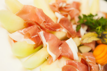 Ham and pineapple